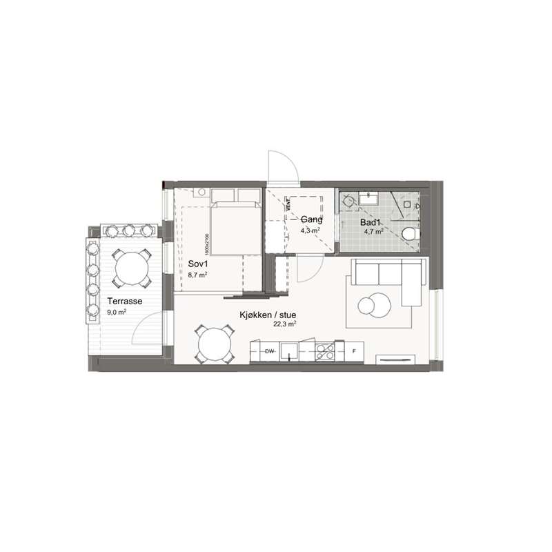 Plantegning 1